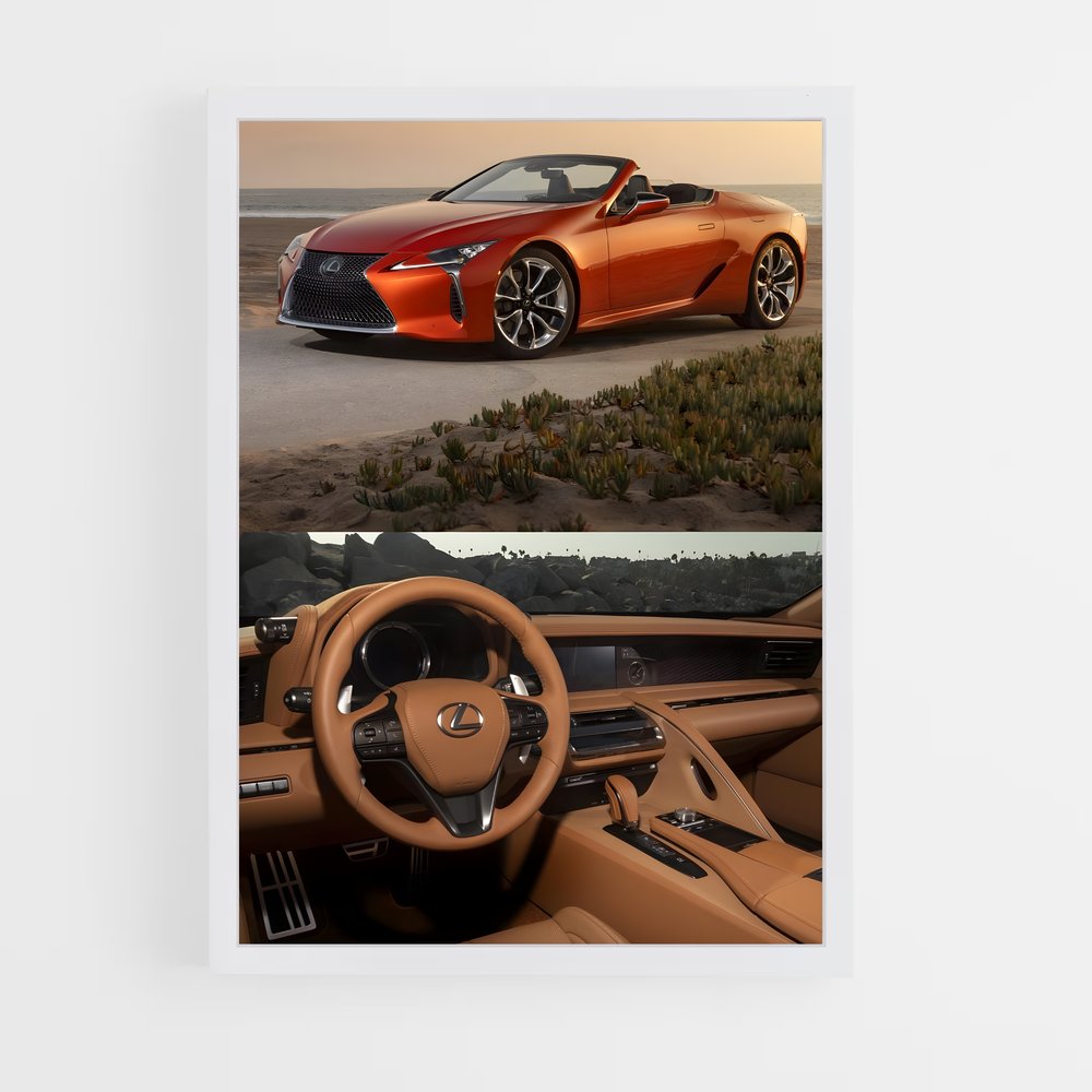 Poster Lc 500 Dream Machine – affiche Lexus (vue 3)